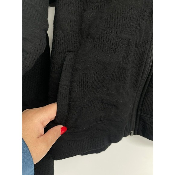 Women's Champion Authentic Athletic Wear Black Zip Up Jacket, Size XL - Picture 2 of 8